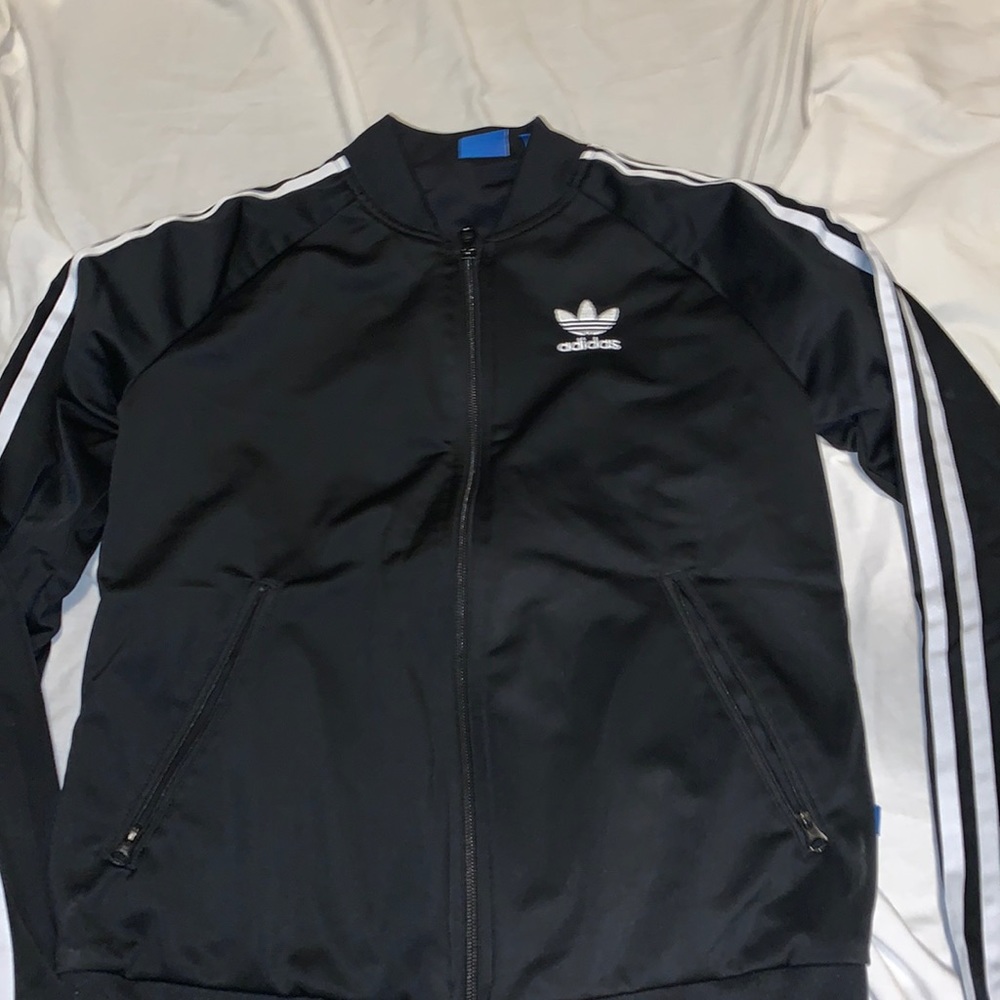 Adidas track zip up